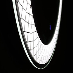Avis Kiamami valentina Miroir de salle de bain LED rond - Gris