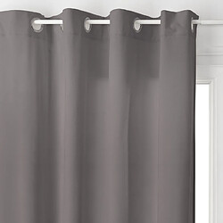 Acheter Toilinux Lot de 2 Rideaux Lilou - 140 x 260 cm - Gris foncé