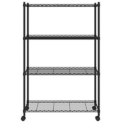 Helloshop26 Étagère de rangement - Noir