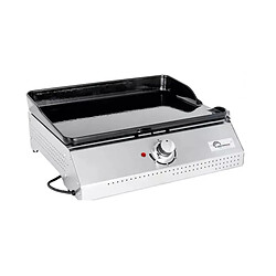 Plancha électrique 2150w plaque fonte émaillée 50x35cm - 8713 - Biscarosse 50-35 - LITTLE BALANCE