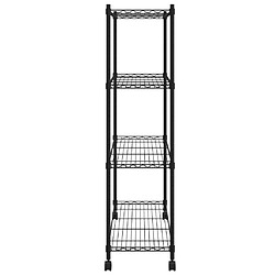 Helloshop26 Étagère de rangement - Noir