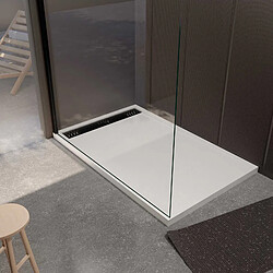 Aurlane ATHENA 140x80 - Blanc Effet Granite