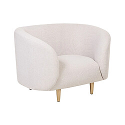 BELIANI Fauteuil LOEN - Beige clair