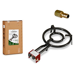 La Dehesa Brûleur à Paella Fer Noir