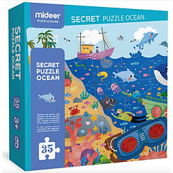 Plan Toys Puzzle detective Ocean Lunettes 35 pcs