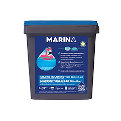 MARINA Chlore Multifonction Galets 4.32 kg