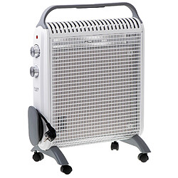 Radiateur Électrique Convecteur, Chauffage d'appoint, Thermostat Régulateur, 2000, Blanc, Adler, AD7750