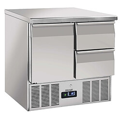 Casselin CSATP21 - Saladette 2 tiroirs 1 porte