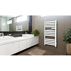 CARRERA Sèche-serviettes LCD - Blanc