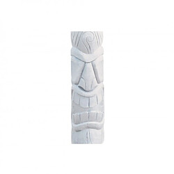 Jardinex Statue Jardin Tiki Mauri Blanc