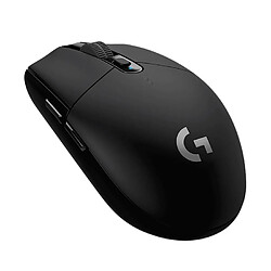 Yonis Hero Noir Souris optique sans fil - gamer - 12000 dpi - 6 boutons - rétroéclairée