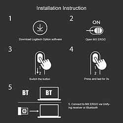 Yonis MX ERGO Noir pas cher