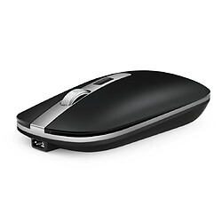 Yonis souris sans fil rechargeable - Noire