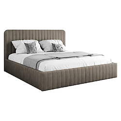 BESTMOBILIER Stuart Velours 180x200