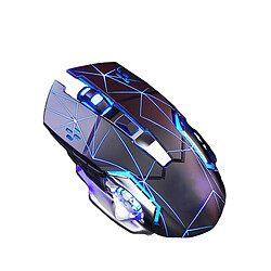 Yonis Souris Gaming Silencieuse Rechargeable 1600DPI