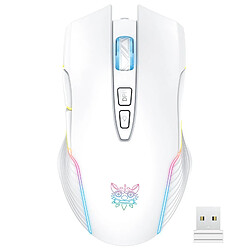 Yonis souris sans fil RGB ergonomique - Noire