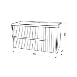 Avis Kiamami Valentina Cortina - Blanc Mat 100CM