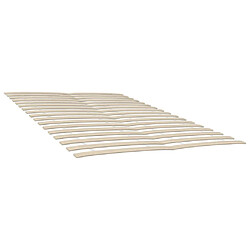 Vidaxl Sommier à lattes 80x200 cm - 2 pièces Sommier à lattes bois - Peuplier massif - 34 lattes - Pliable - 200 x 80 cm - Ensemble de 2