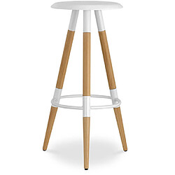 Acheter ICONIK INTERIOR Tabouret de bar en bois - Design scandinave - Matu Noir