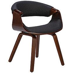 Decoshop26 Fauteuil de bureau - Marron