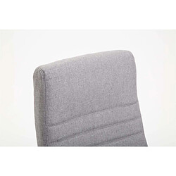 Decoshop26 Fauteuil de bureau - Gris pas cher