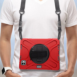 Avizar iPad Pro 11" 2024 Coque Antichoc Rouge pas cher