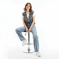 Avis ICONIK INTERIOR Tabouret de bar pivotant design - Bureau Noir
