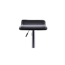 ICONIK INTERIOR Tabouret de bar pivotant design - Bureau Noir pas cher
