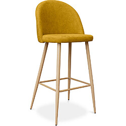 Iconik Interior Tabouret Evelyne - Jaune