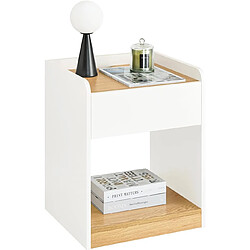 sobuy Table de Chevet FBT128-WN