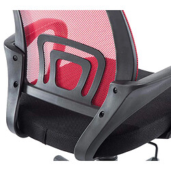 Acheter Decoshop26 Fauteuil de bureau - Rouge