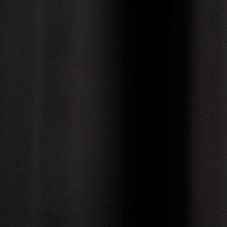 Toilinux Lot de 2 Rideaux occultants Louisa - 140 x 260 cm - Noir