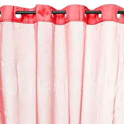Thedecofactory REFLETS - Voilage à reflets lumineux rouge 145x250