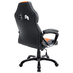 Acheter Decoshop26 Siège gamer - Noir et orange