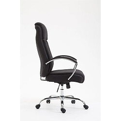 Decoshop26 Fauteuil de bureau XL - Noir