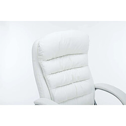 Acheter Decoshop26 Fauteuil de bureau - Blanc