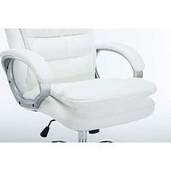 Avis Decoshop26 Fauteuil de bureau - Blanc