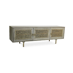 ICONIK INTERIOR Buffet en Bois - Meuble TV Stile Vintage - Opa Bois naturel