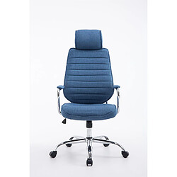 Decoshop26 Fauteuil de bureau - Bleu