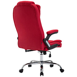 Acheter Decoshop26 Fauteuil de bureau XXL - Rouge