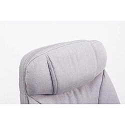 Decoshop26 Fauteuil de bureau XL - Gris pas cher