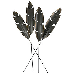 AUBRY GASPARD Décoration Plume Métal
