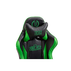 Decoshop26 Tarmac Racer - Noir et vert pas cher