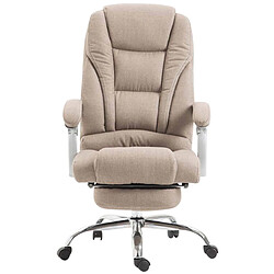 Acheter Decoshop26 Fauteuil de bureau relax - Taupe