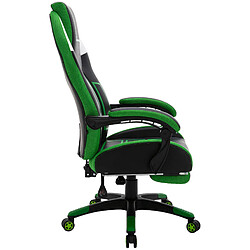 Avis Decoshop26 siège gamer - noir et vert