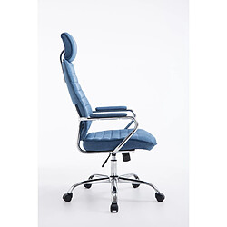 Avis Decoshop26 Fauteuil de bureau - Bleu