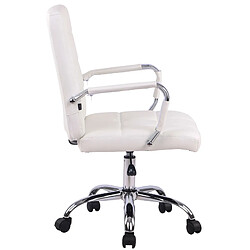 Avis Decoshop26 Fauteuil de bureau - Blanc