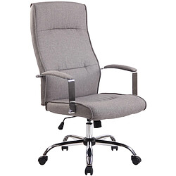 Decoshop26 Fauteuil de bureau design - Gris