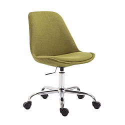Decoshop26 Fauteuil de bureau - Vert