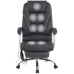 Avis Decoshop26 Fauteuil de bureau relax - Noir